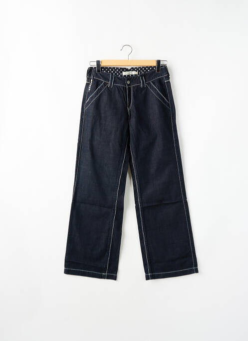 Blugi cu croială dreaptă albastru SCHOOL RAG femeie