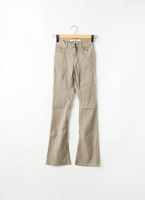 Pantalon evazat verde SCHOOL RAG femeie