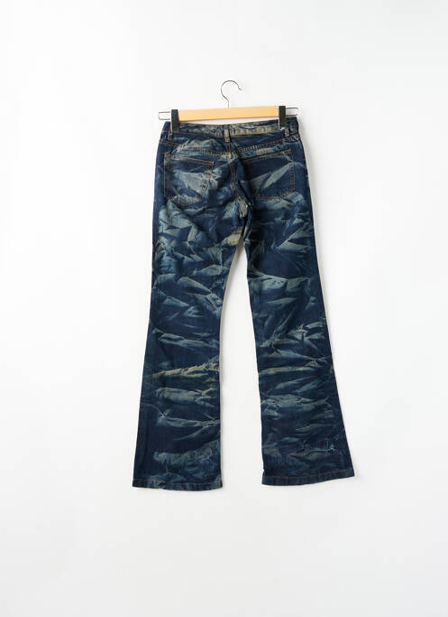 Blugi bootcut albastru SCHOOL RAG femeie