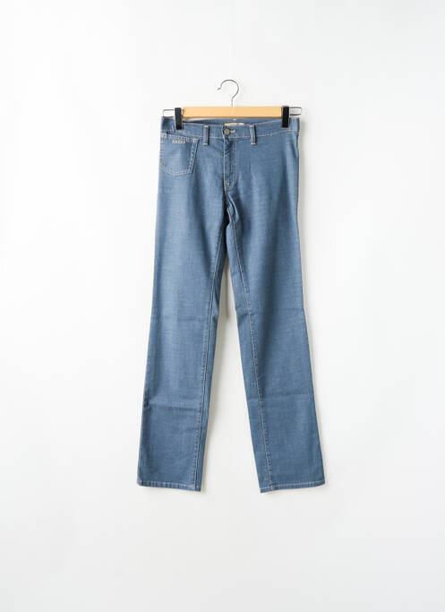 Blugi cu croială dreaptă albastru SCHOOL RAG femeie