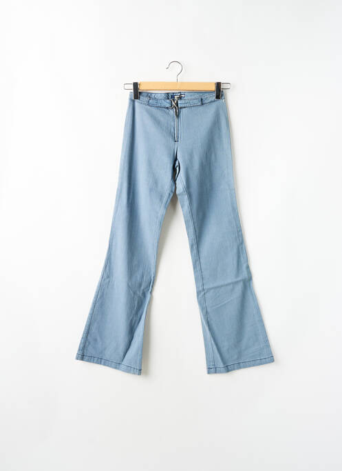 Blugi bootcut albastru SCHOOL RAG femeie