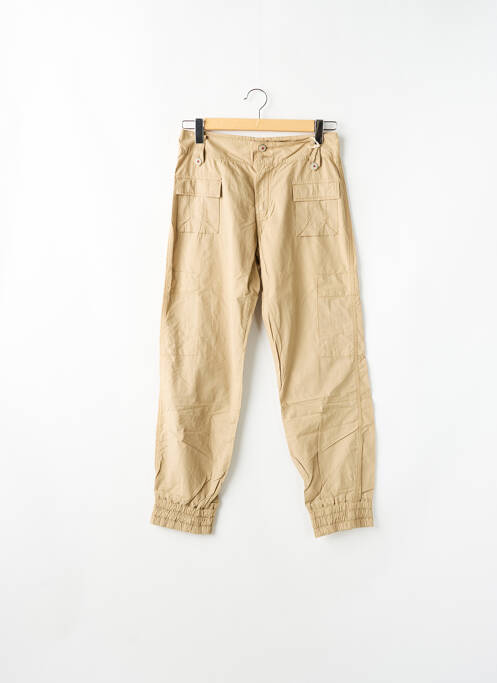 Pantalon cargo bej SCHOOL RAG femeie