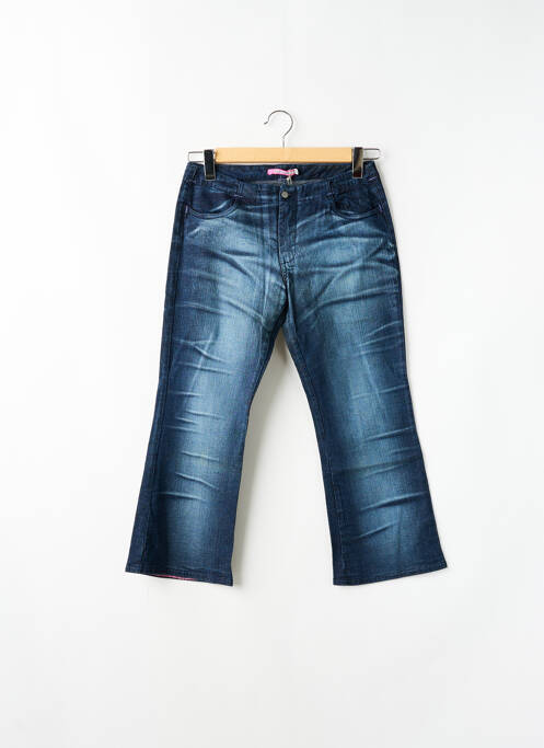 Blugi bootcut albastru SCHOOL RAG femeie