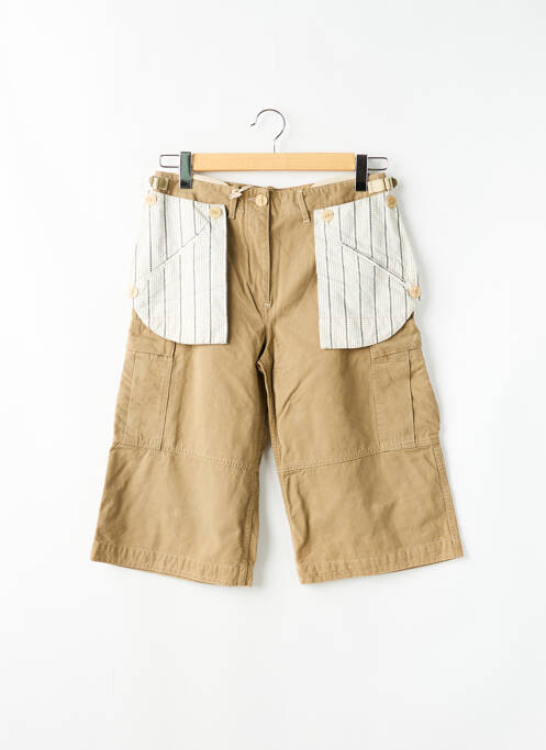 Pantalon trei sferturi maro SCHOOL RAG femeie