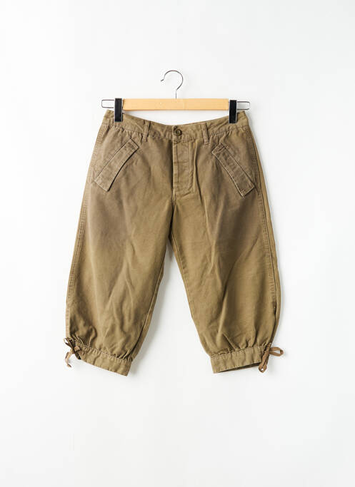 Pantalon trei sferturi verde SCHOOL RAG femeie