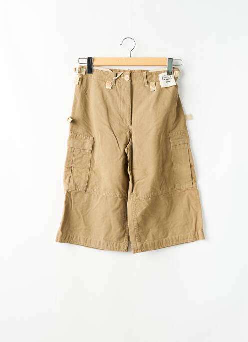 Pantalon trei sferturi maro SCHOOL RAG femeie