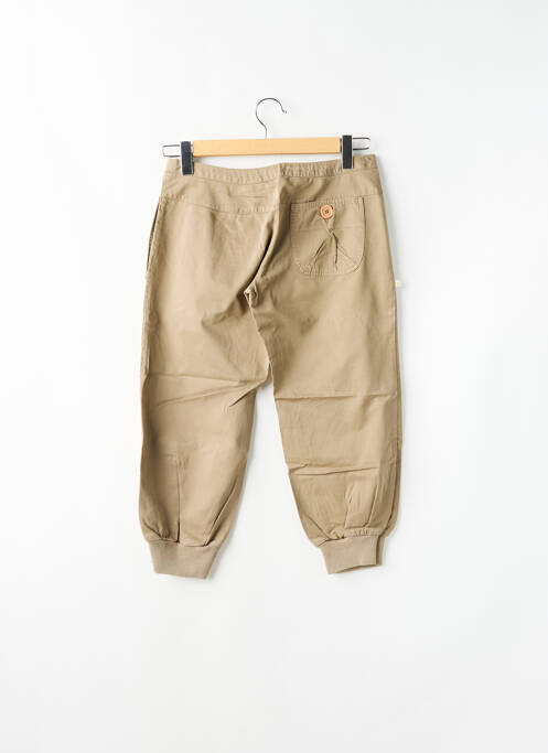 Pantalon trei sferturi maro SESSUN femeie