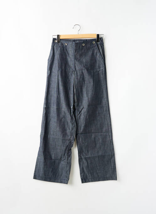 Pantalon evazat albastru TEDDY SMITH femeie