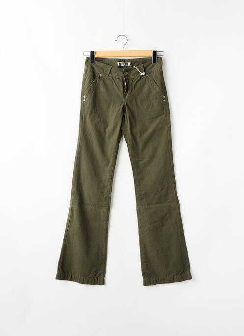 Pantalon evazat verde TEDDY SMITH femeie