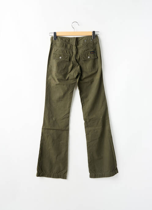Pantalon evazat verde TEDDY SMITH femeie