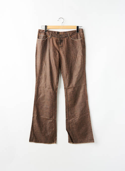 Pantalon evazat maro TEDDY SMITH femeie