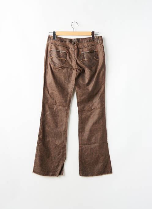 Pantalon evazat maro TEDDY SMITH femeie