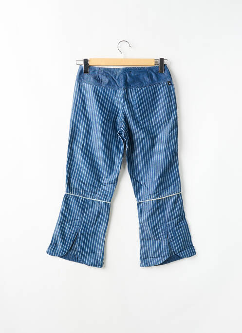 Pantalon trei sferturi albastru TEDDY SMITH femeie