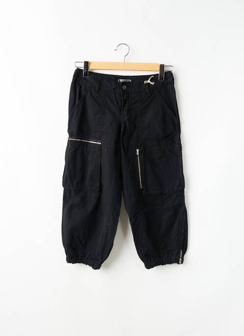 Pantalon trei sferturi negru TEDDY SMITH femeie