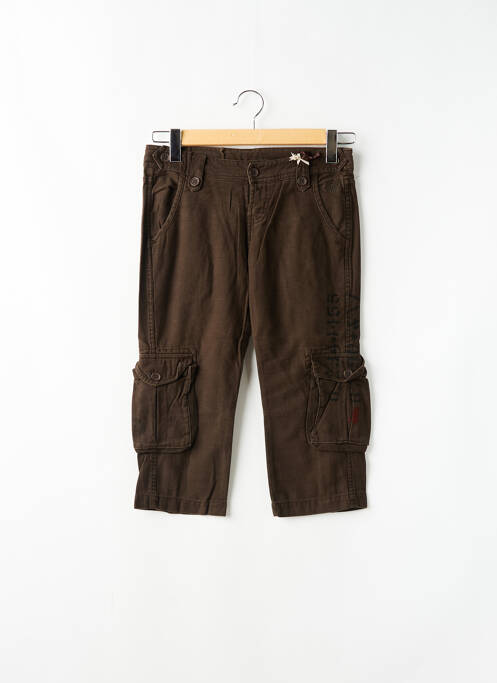 Pantalon trei sferturi maro TEDDY SMITH bărbat