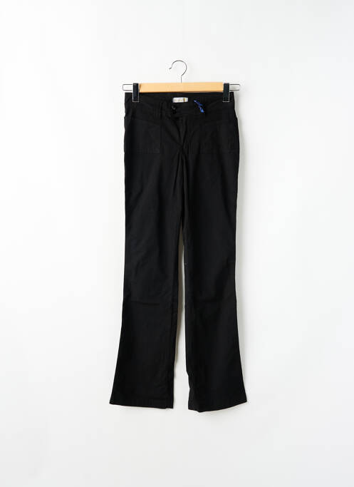 Pantalon evazat negru TEDDY SMITH INDUSTRY fată