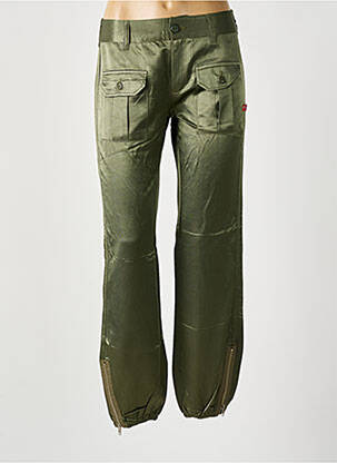 Pantalon cargo strânsă pe partea de jos mărime normală verde BE YOU K femeie