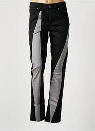 Pantalon slim talie înaltă talie înaltă negru CHEAP MONDAY femeie