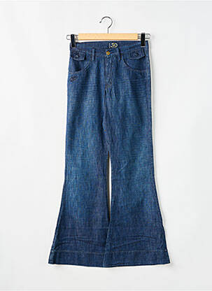 Blugi cu croială evazată albastru BE YOU K femeie