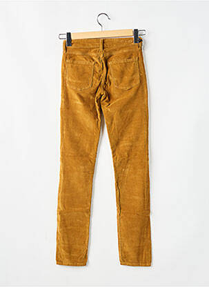 Pantalon slim talie joasă talie joasă galben FIVE PM femeie