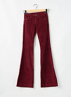 Pantalon evazat roșu FIVE PM femeie