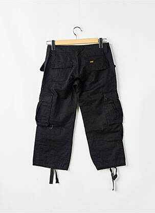 Pantalon trei sferturi talie joasă talie joasă negru LOIS femeie