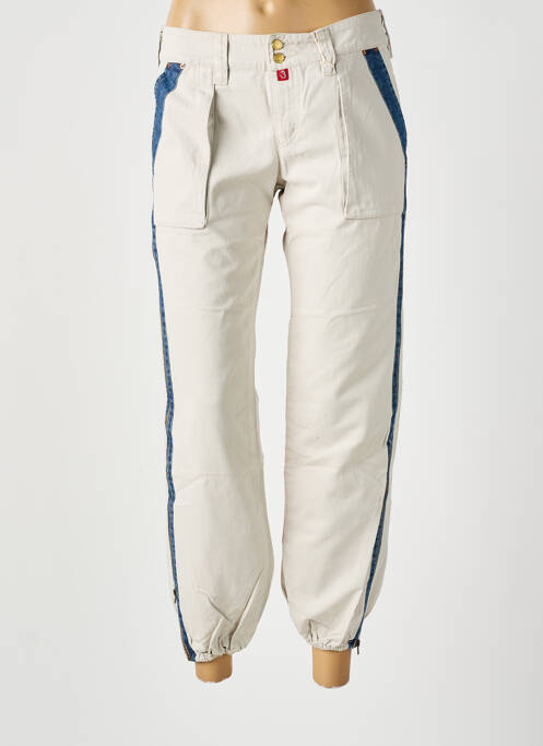 Pantalon 7/8 gri BE YOU K femeie