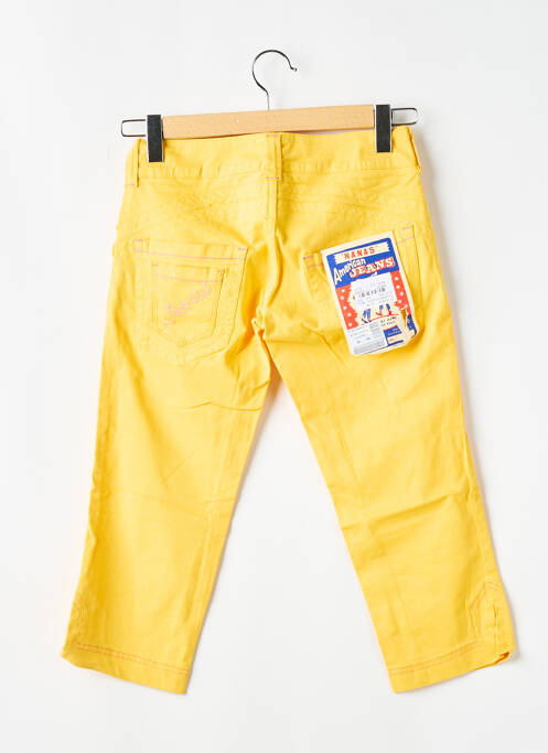 Pantalon trei sferturi galben CIMARRON femeie