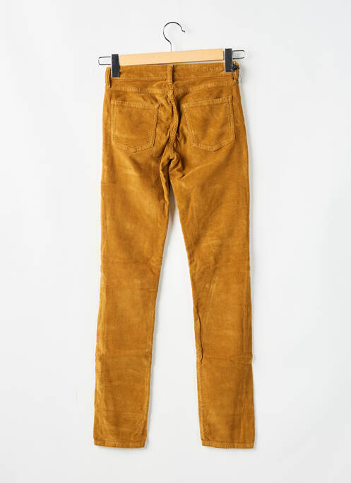 Pantalon slim galben FIVE PM femeie