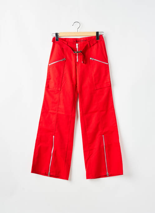 Pantalon drept roșu LA BRIGADA INTERNACIONAL femeie