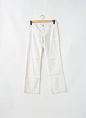 Pantalon drept alb FREEMAN T.PORTER femeie