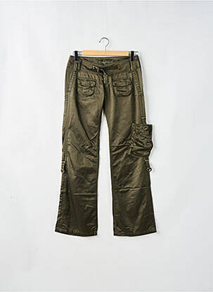 Pantalon cargo croială dreaptă verde FREEMAN T.PORTER femeie