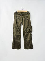 Pantalon cargo croială dreaptă verde FREEMAN T.PORTER femeie