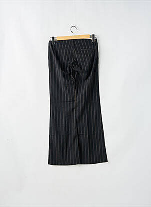 Pantalon drept țesătură crep talie joasă negru FREEMAN T.PORTER femeie