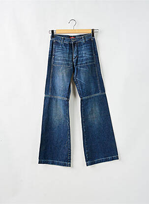 Blugi cu croială evazată albastru RWD femeie