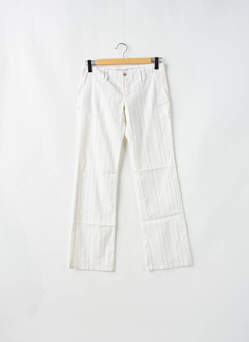 Pantalon drept alb FREEMAN T.PORTER femeie