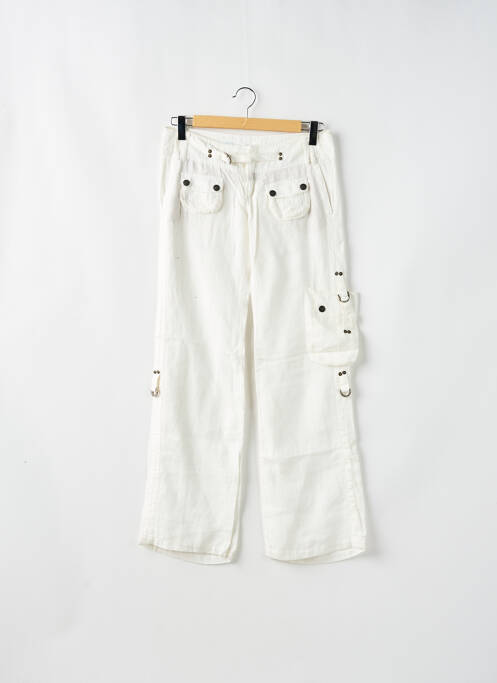 Pantalon drept alb FREEMAN T.PORTER femeie