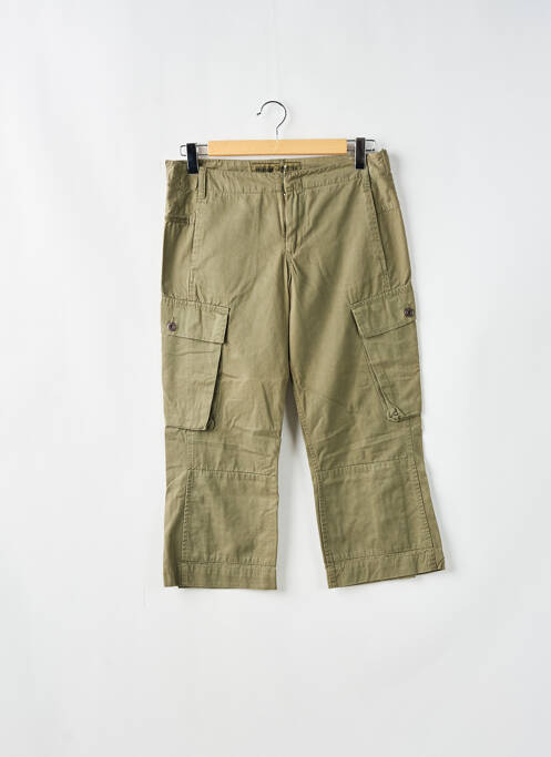 Pantalon trei sferturi verde FREEMAN T.PORTER femeie
