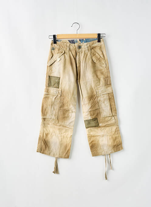 Pantalon trei sferturi bej LOIS femeie