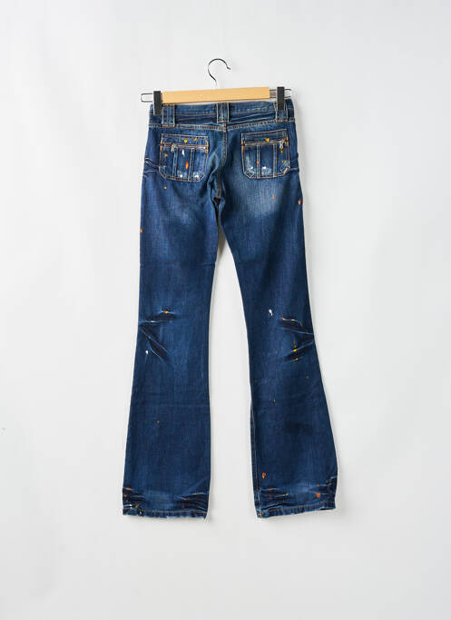 Blugi bootcut albastru RWD femeie