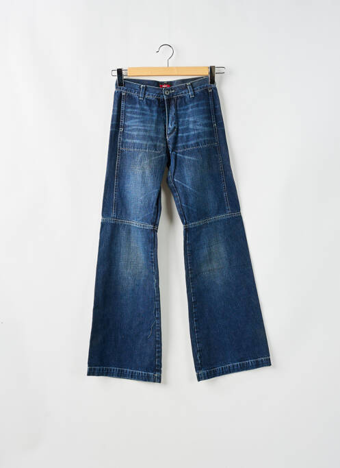 Blugi cu croială evazată albastru RWD femeie