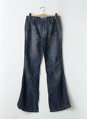 Blugi cu croială evazată albastru TEDDY SMITH femeie