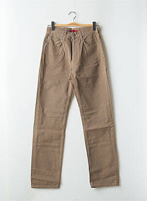 Blugi croială Mom maro TEDDY SMITH femeie