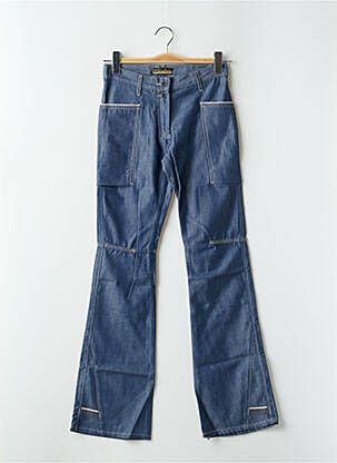 Blugi cu croială evazată albastru TEDDY SMITH femeie