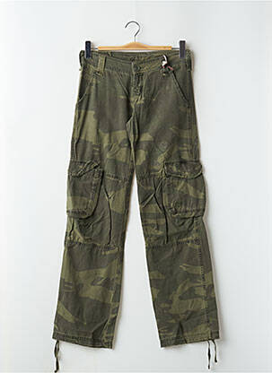 Pantalon cargo verde TEDDY SMITH femeie