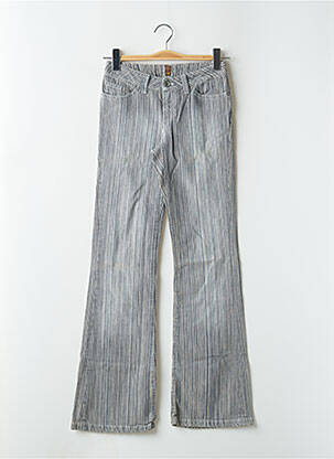 Blugi cu croială evazată albastru TEDDY SMITH femeie