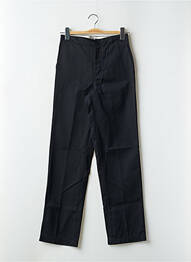 Pantalon drept talie cu cleme talie înaltă negru TEDDY SMITH femeie