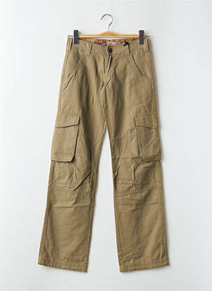 Pantalon cargo croială dreaptă mărime normală verde TEDDY SMITH femeie
