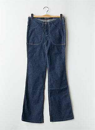 Blugi cu croială evazată albastru TEDDY SMITH femeie