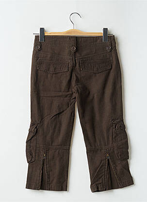 Pantalon trei sferturi buzunare verde TEDDY SMITH femeie